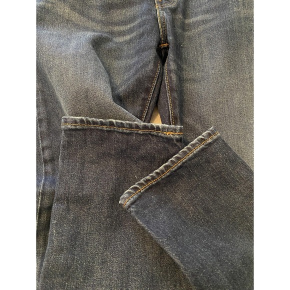 Levis 512 Jeans Mens 31x32Dark Blue Slim Taper Stretch Denim Hipster Preppy Work - Picture 12 of 13